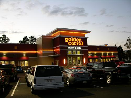 Golden Corral Warr Acres • Yellow Leon® LED