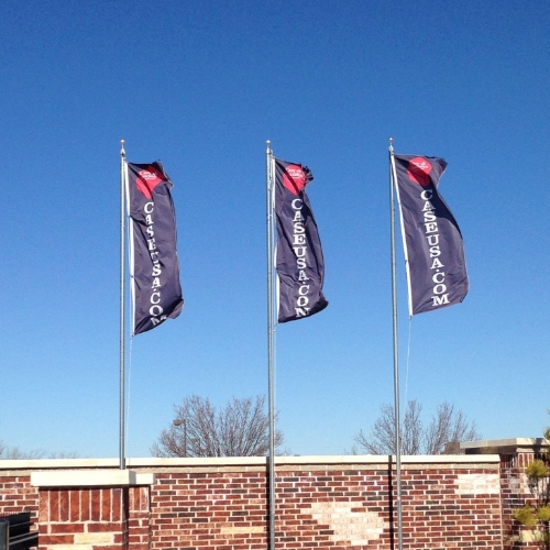 Flags Feather Sign