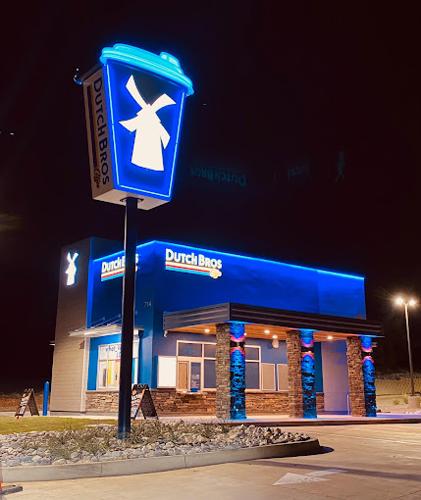 Dutch Bros Coffee Euless • Blue Laser® LED