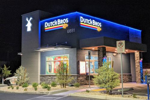 Dutch Bros Coffee Las Vegas • Blue Laser® LED