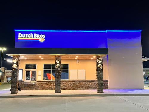 Dutch Bros Coffee Sugarland • Blue Laser® LED